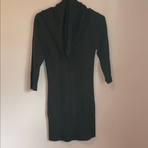 Dark Brown Knitted Dress